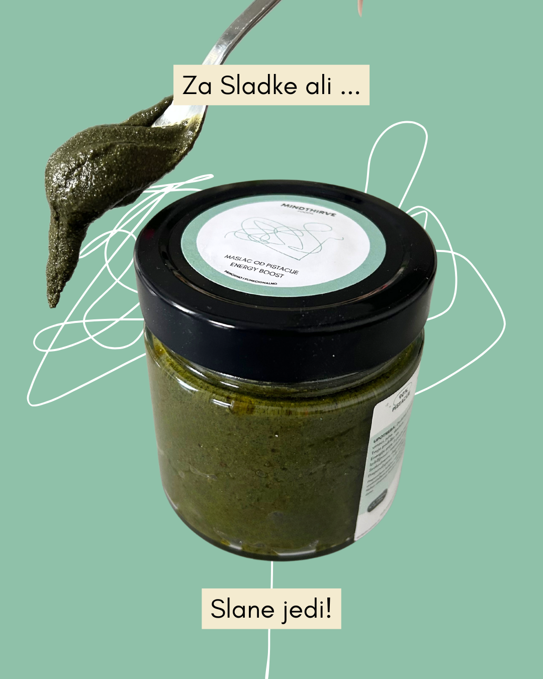EnergyBoost Pistacijevo maslo